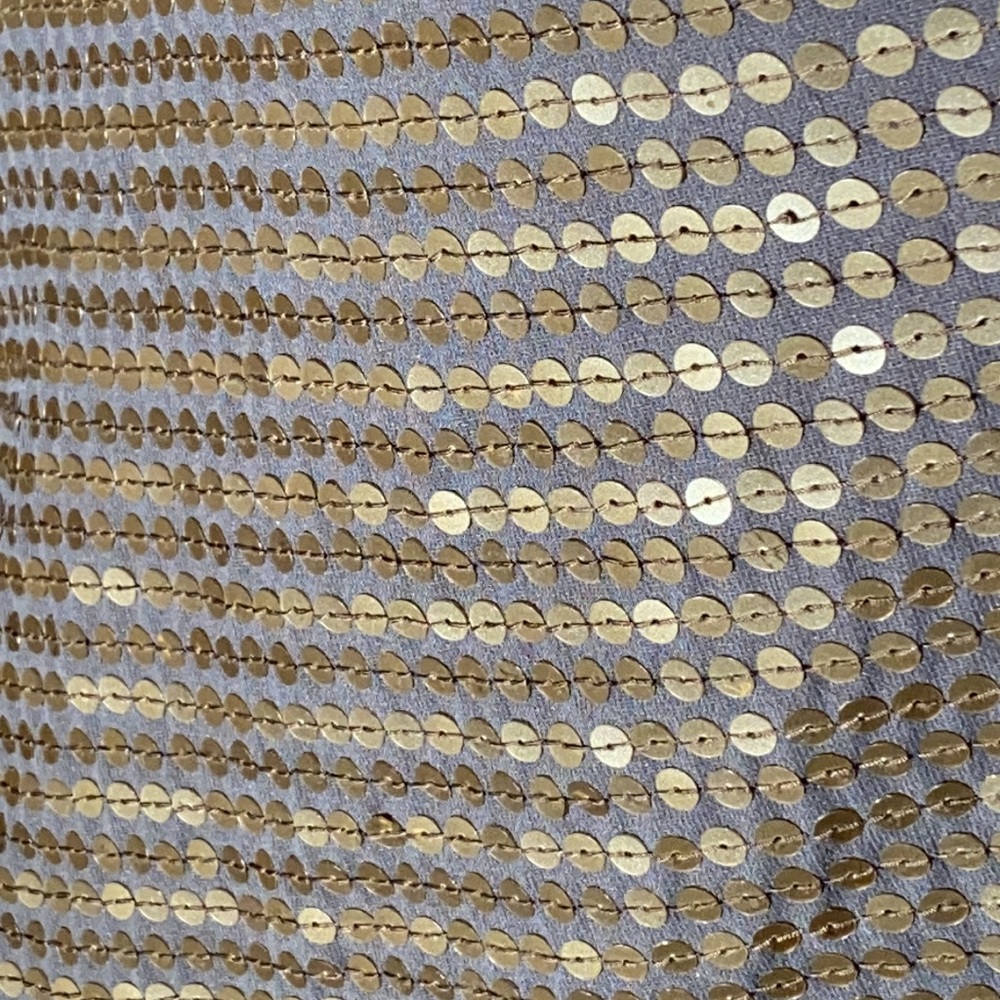 KENNETH COLE NY - NWT - sequin olive mini skirt, zipper - 12 - Picture 10 of 16